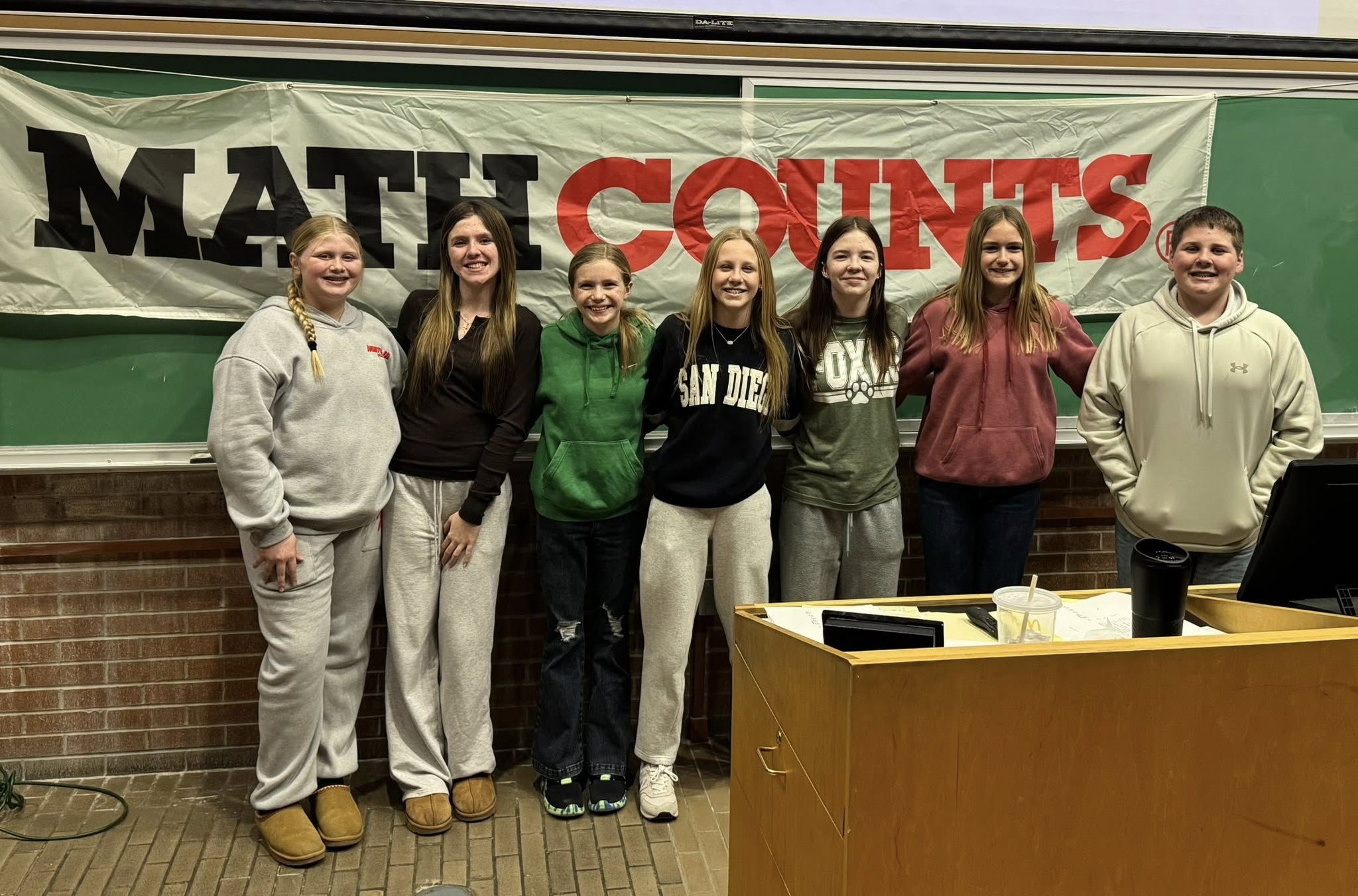 Congratulations to HCJH MathCounts team